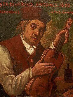 Portrait of Antonio Stradivari