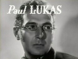 Portrait of Paul Lukas