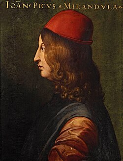 Portrait of Giovanni Pico della Mirandola