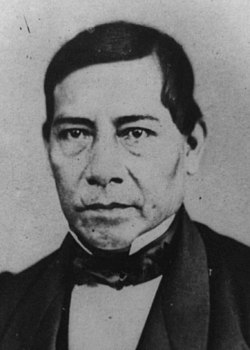 Portrait of Benito Juárez