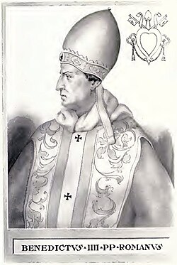 Portrait of Benedict IV