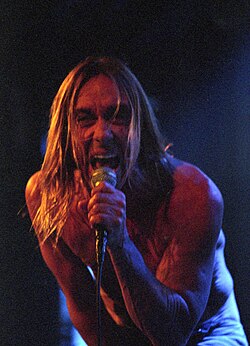 Portrait of Iggy Pop