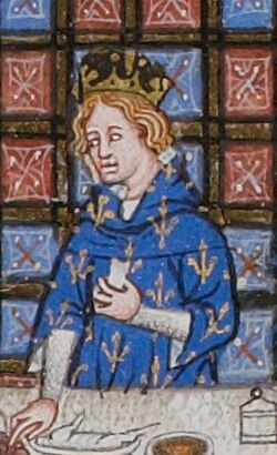 Portrait of Louis the Stammerer