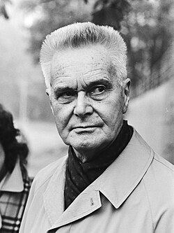 Portrait of Jan Tinbergen