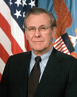 Portrait of Donald Rumsfeld