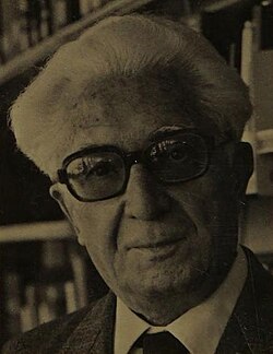 Portrait of Fernand Braudel