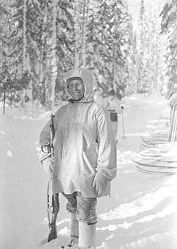 Portrait of Simo Häyhä