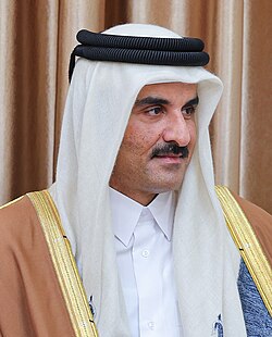 Portrait of Tamim bin Hamad Al