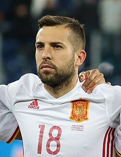 Portrait of Jordi Alba