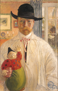 Portrait of Carl Larsson