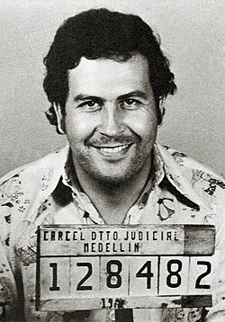 Portrait of Pablo Escobar