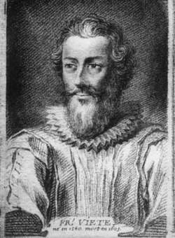 Portrait of François Viète
