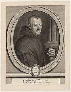 Portrait of Marin Mersenne