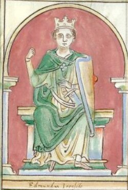 Portrait of Edmund II of England