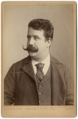 Portrait of Ruggero Leoncavallo