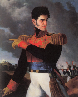 Portrait of Antonio López de Santa Anna
