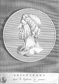 Portrait of Aristippus