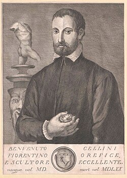 Portrait of Benvenuto Cellini