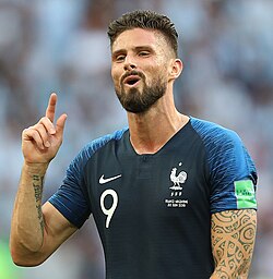 Portrait of Olivier Giroud
