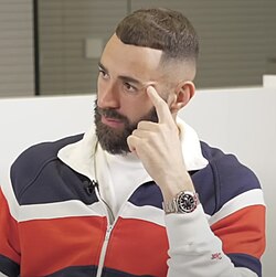 Portrait of Karim Benzema
