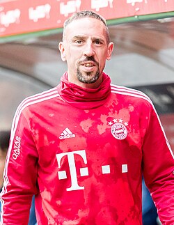 Portrait of Franck Ribéry