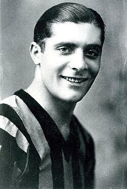 Portrait of Giuseppe Meazza