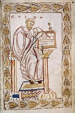 Portrait of Guido of Arezzo