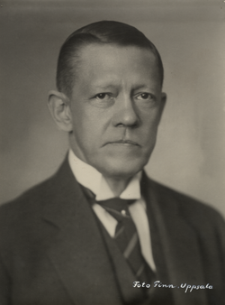Portrait of Allvar Gullstrand