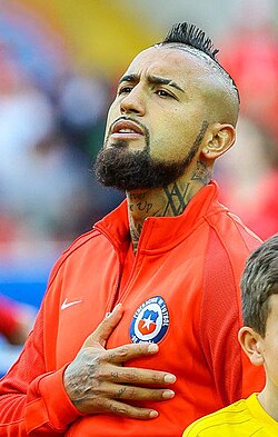 Portrait of Arturo Vidal