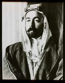 Portrait of Abdullah I of Jordan