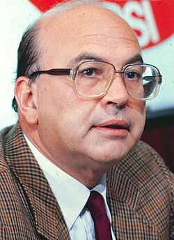 Portrait of Bettino Craxi