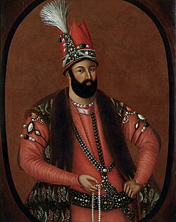 Portrait of Nader Shah