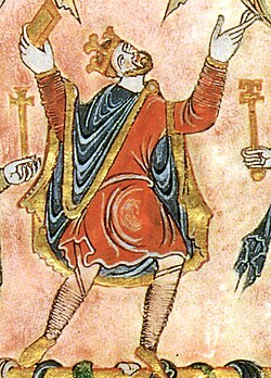 Portrait of Edgar of England