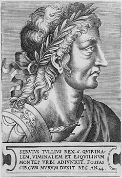 Portrait of Servius Tullius