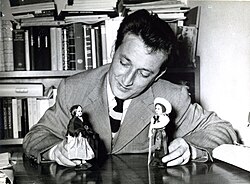 Portrait of Gianni Rodari