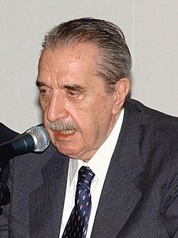 Portrait of Raúl Alfonsín