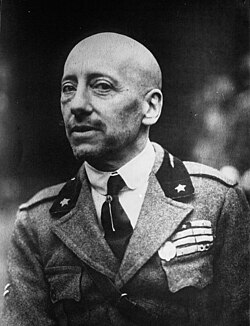 Portrait of Gabriele D'Annunzio