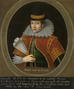 Portrait of Pocahontas