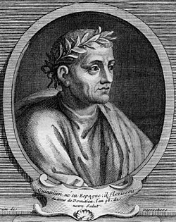 Portrait of Quintilian