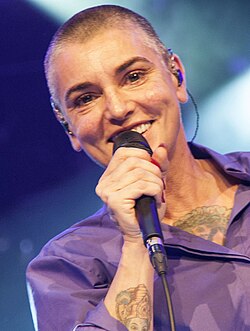Portrait of Sinéad O'Connor