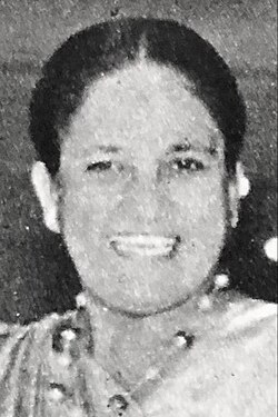 Portrait of Sirimavo Bandaranaike
