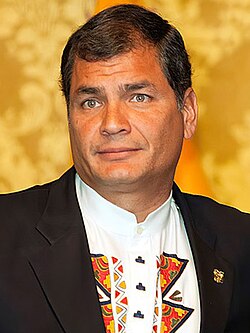 Portrait of Rafael Correa