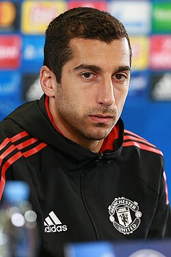 Portrait of Henrikh Mkhitaryan