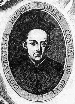 Portrait of Giovanni Battista Riccioli