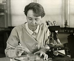 Portrait of Barbara McClintock
