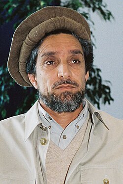 Portrait of Ahmad Shah Massoud