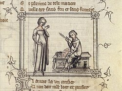 Portrait of Guillaume de Machaut