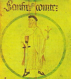 Portrait of Sunyer, Count of Barcelona