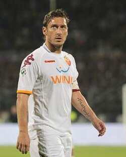 Portrait of Francesco Totti