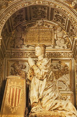 Portrait of Eleanor of Aragon, Queen of Castile